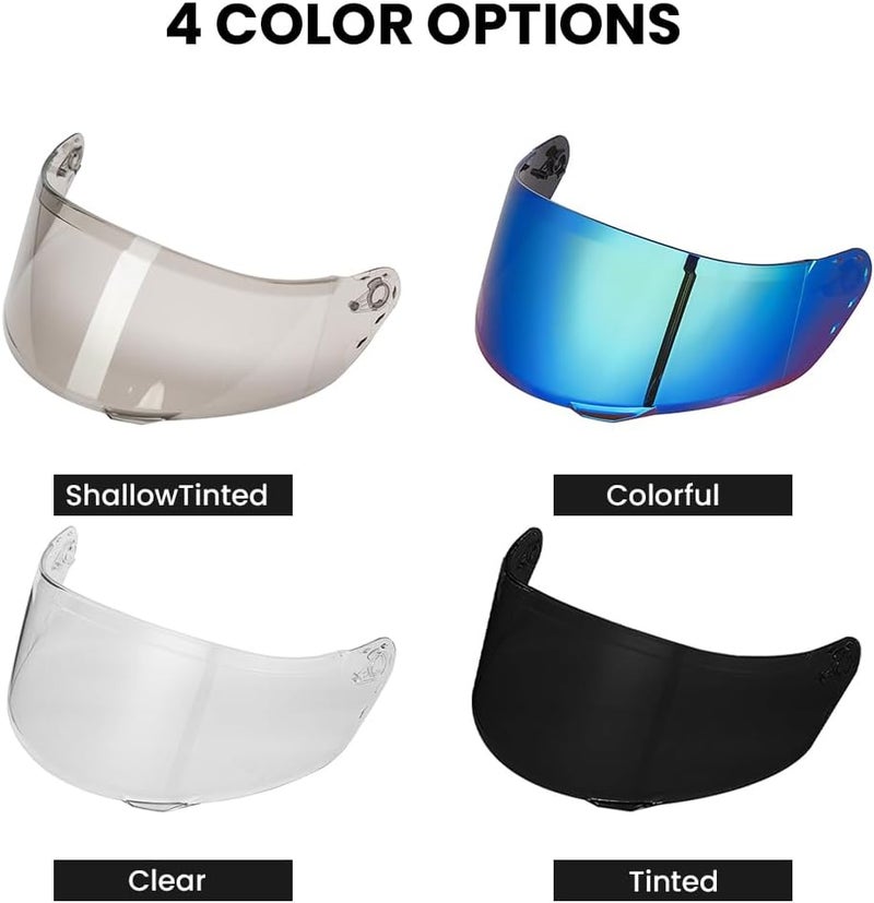 Auboa Visor for MD-813 Full Face Motorcycle Helmets - Image 3